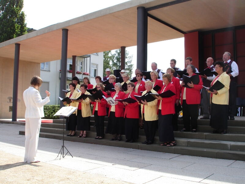 Parksingen mit der Sängervereinigung Harmonie