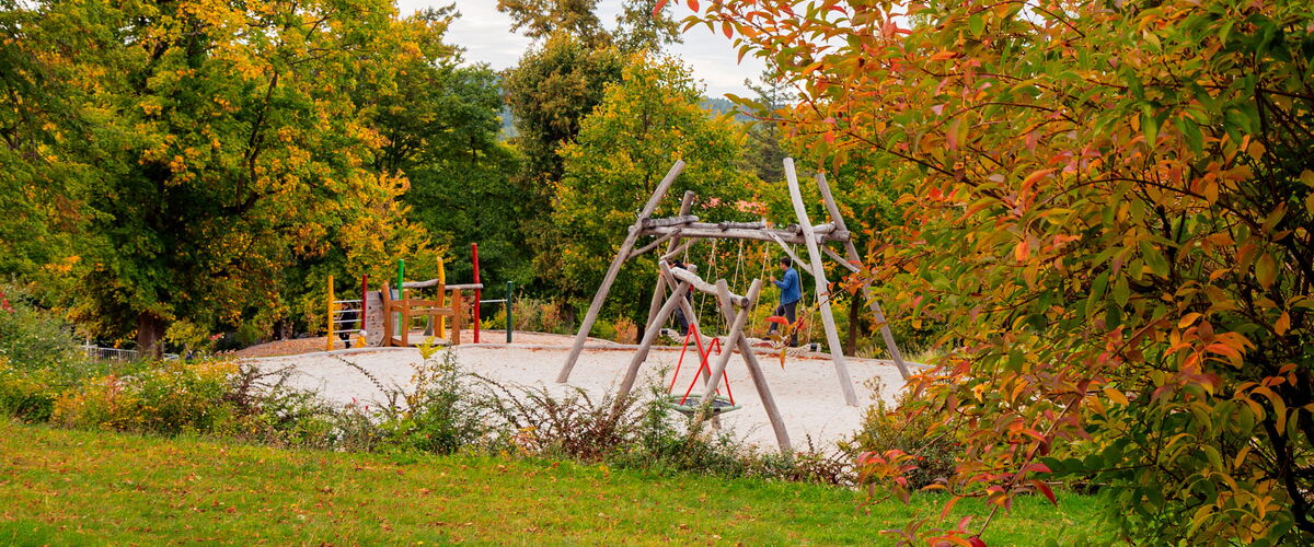 Spielplatz im Kurpark Friedrichroda