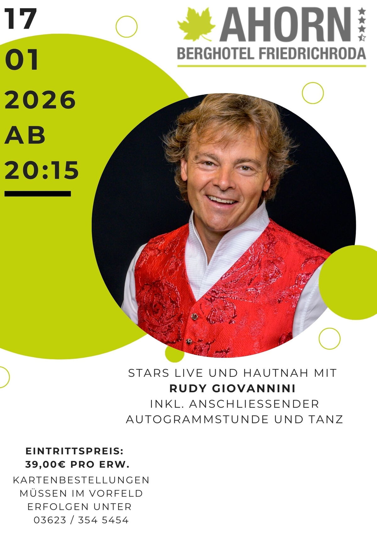 Stars Live Rudy Giovannini