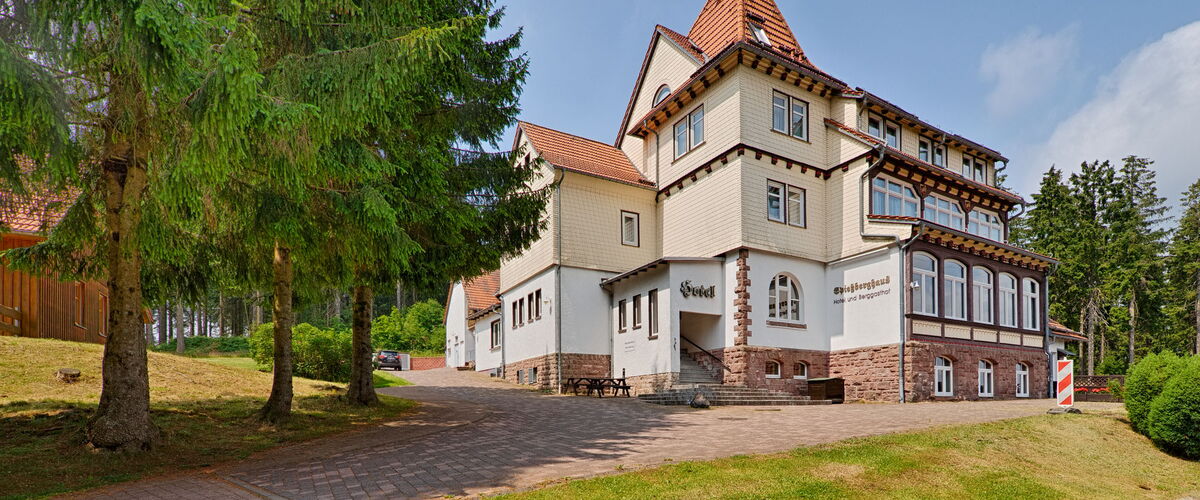 Das Spießberghaus am Rennsteig von aussen