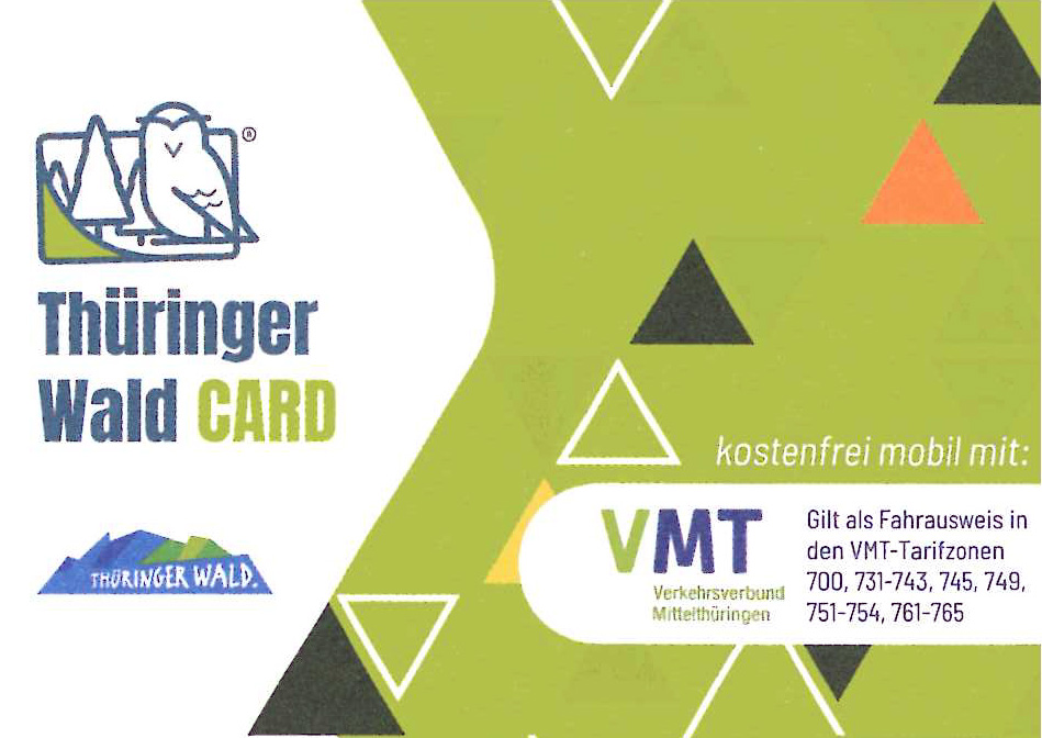 Gästekarte Friedrichroda und Finsterbergen